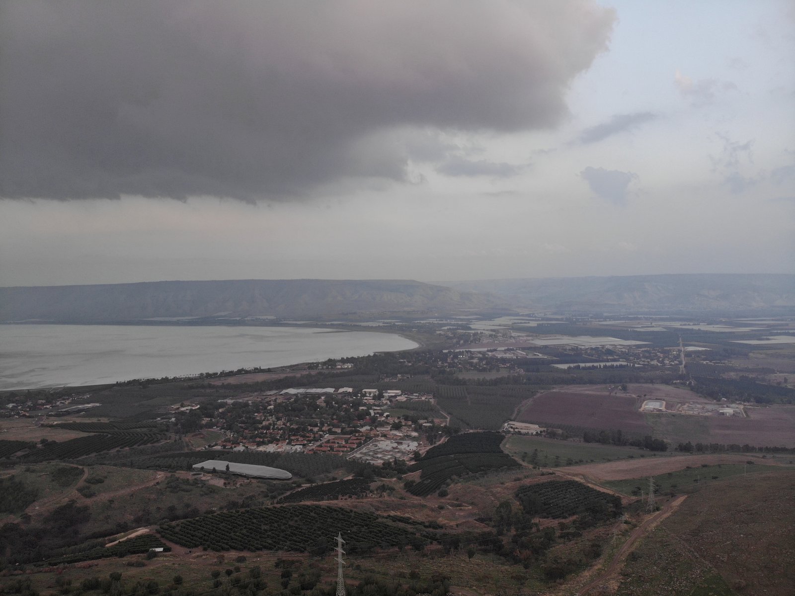 Sea of Galilee, Jordan Valley and Golan Hills