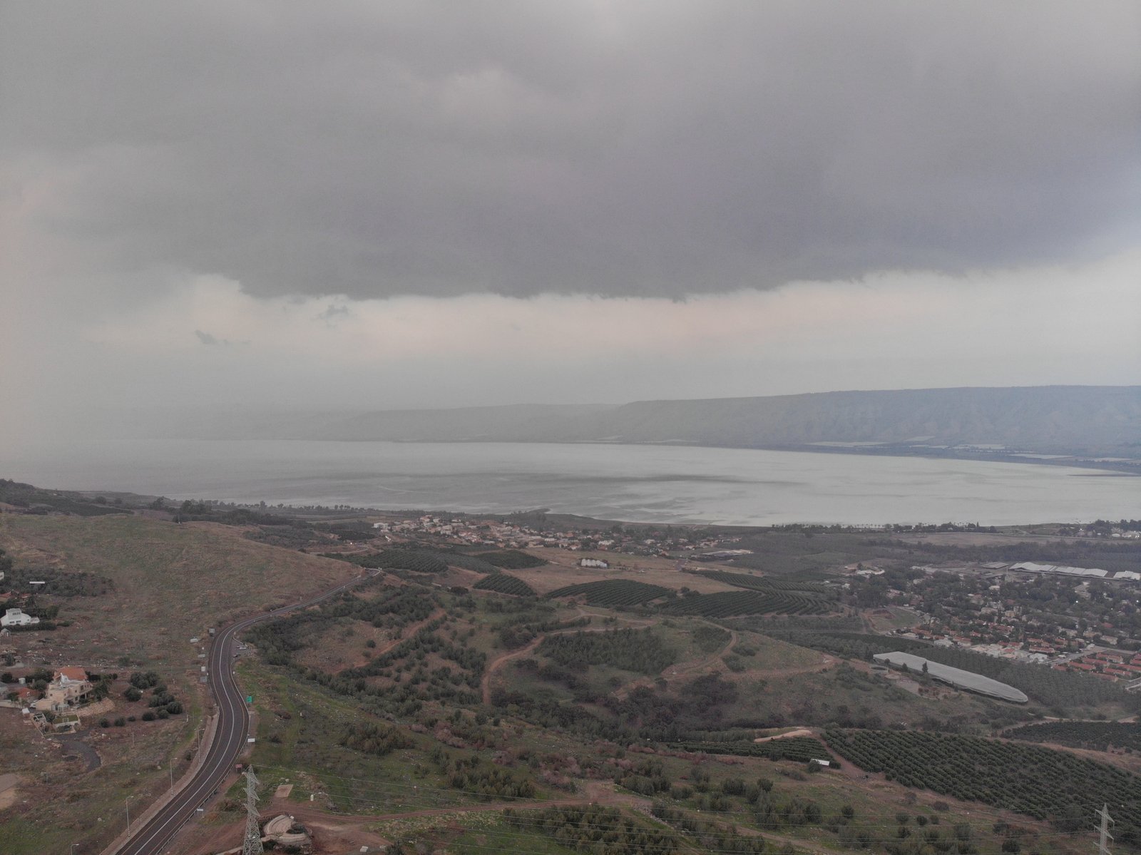 Sea of Galilee, Jordan Valley and Golan Hills